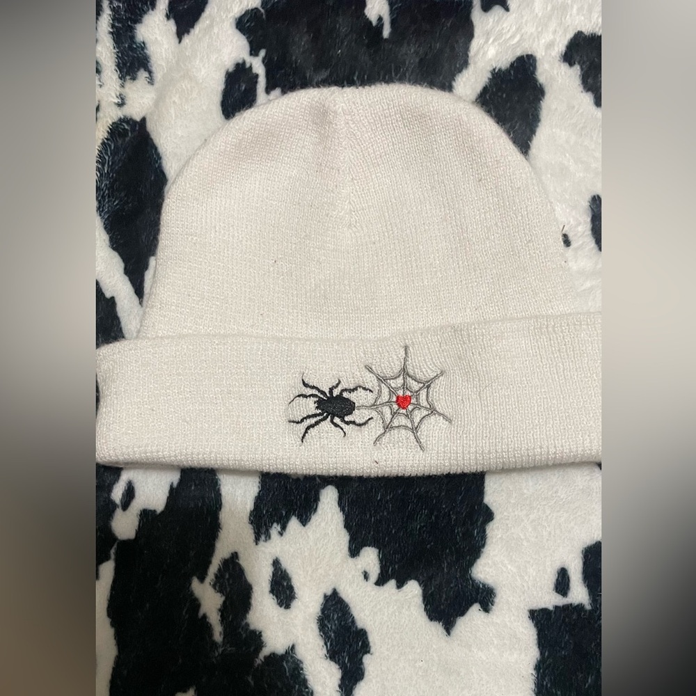 White Beanie